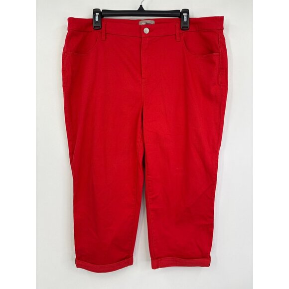 Chico's Pants - Chico's Red Capris